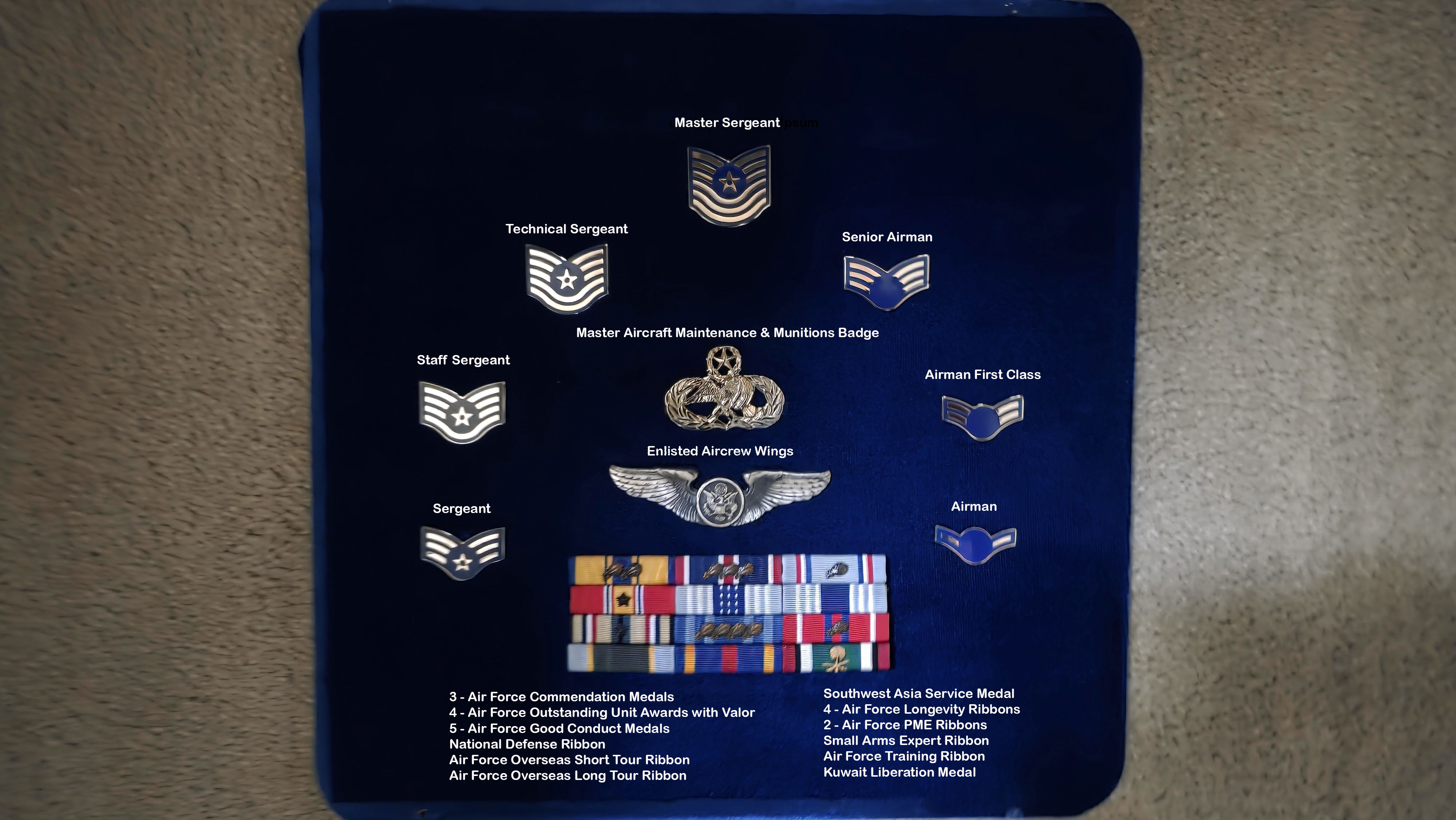 Image of Ribbons & Medals